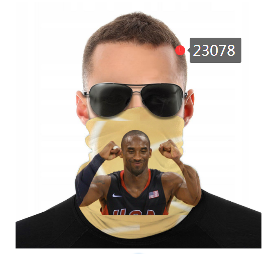 NBA 2021 Los Angeles Lakers #24 kobe bryant 23078 Dust mask with filter
